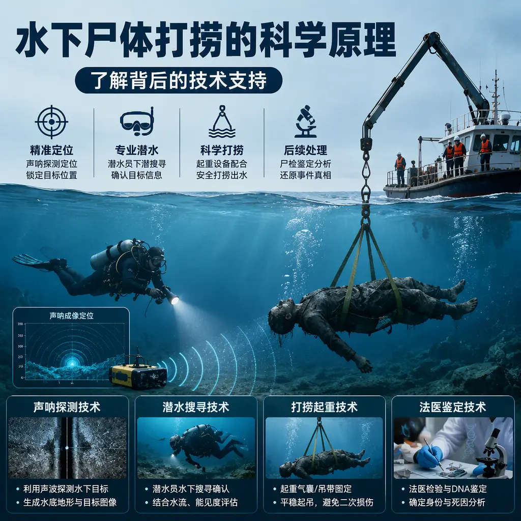 商洛水下尸体打捞的科学原理，了解背后的技术支持